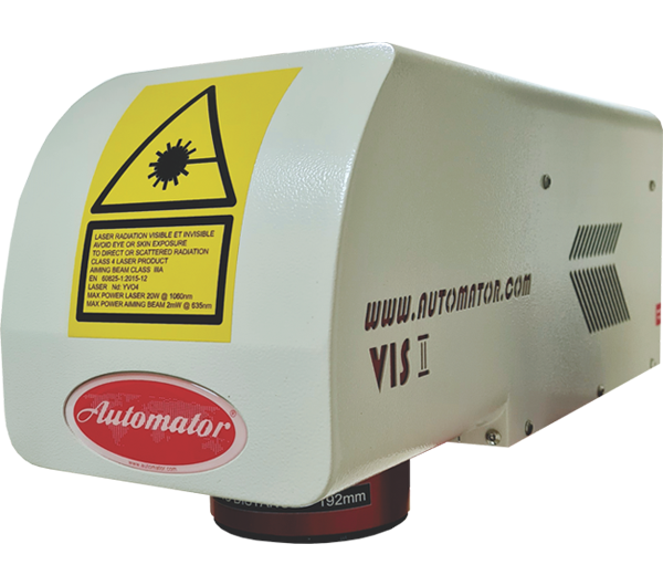 VIS 2 Laser ISO-Asicht
